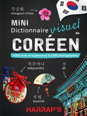 cover image of Harraps Dictionnaire visuel de coréen
